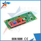 Módulo de adaptador de relação de série do LCD 1602 I2C com luz azul e o módulo vermelho da placa
